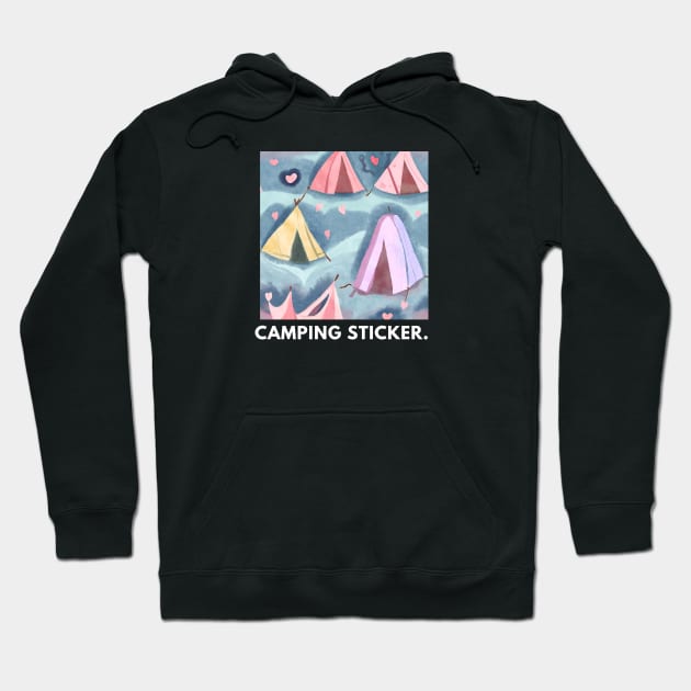 Camping Lover Hoodie by BlackMeme94